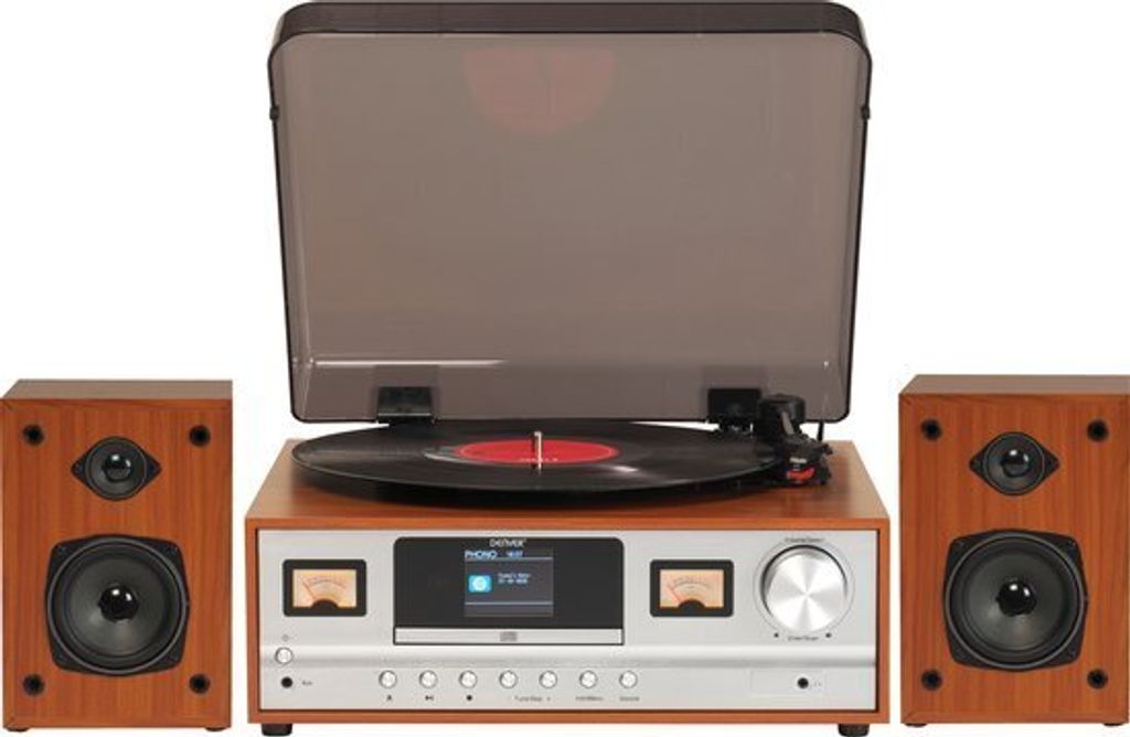 Denver MRD-52LIGHTWOOD - Retro-Musiksystem mit DAB+/FM, Produktbild 