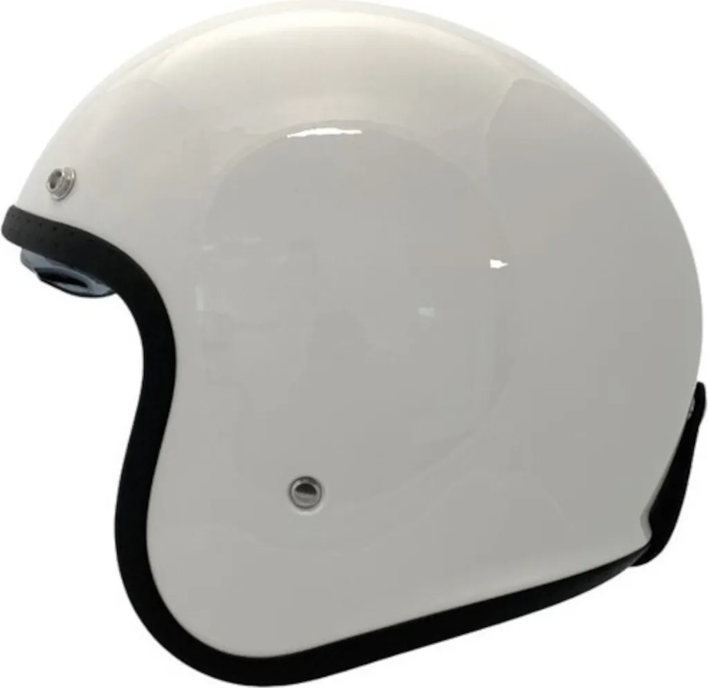 Casque jet APEX JI100 Blanc M : Fini la Buée et la Chaleur en Ville à Moto