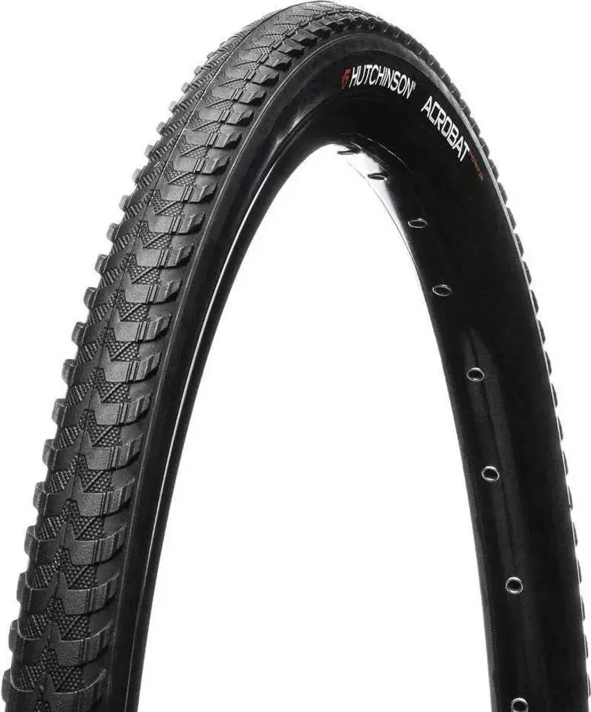 Pneu pour vélotaf Hutchinson Acrobat 700x32C résistant et durable Noir