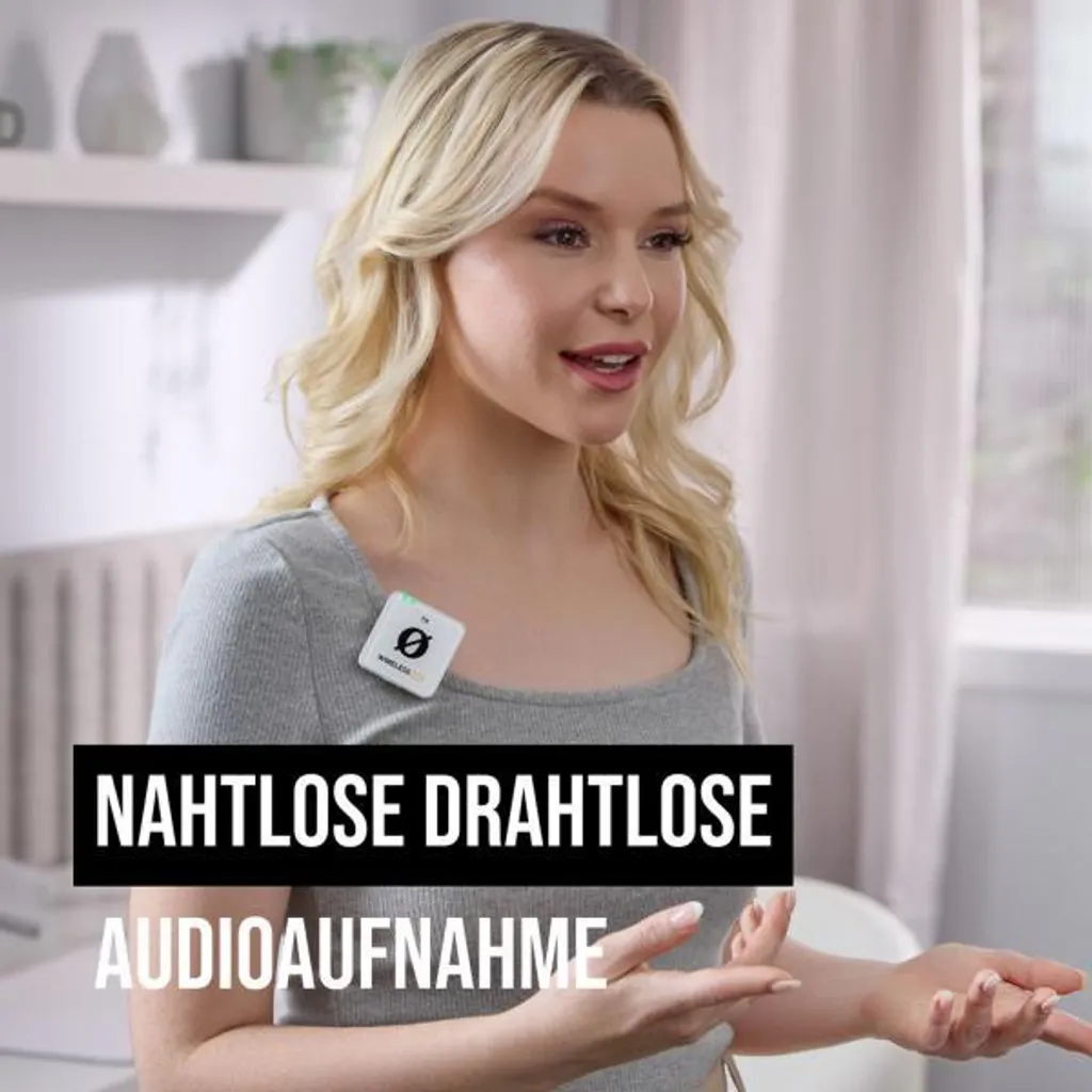 Microphone sans fil Rode Wireless ME Dual Blanc pour Vidéastes Pro - 6
