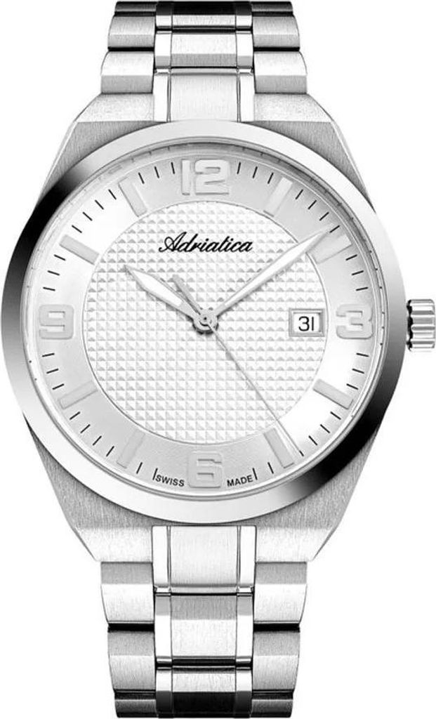Adriatica A8343.5153Q silberne Uhr