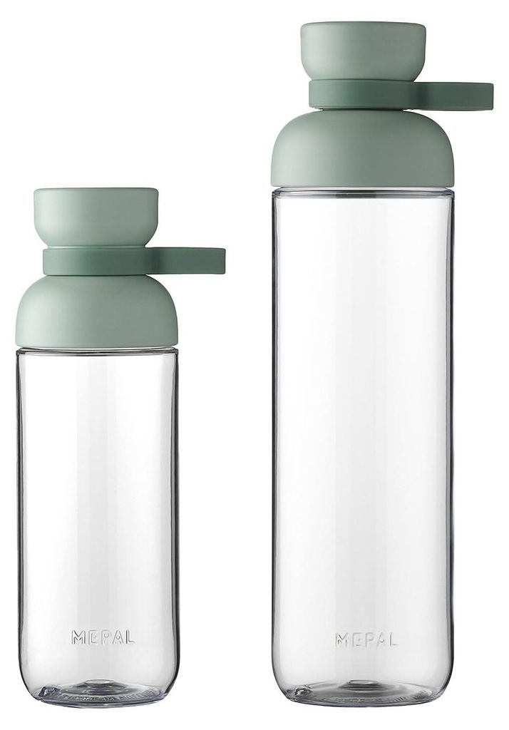 Mepal Trinkflaschen Vita - Wasserflaschen Duo Pack - Flaschen für Uni, Arbeit, Fitness, Outdoor, Job - Stoßfest, Auslaufsicher - BPA-frei & Spül...