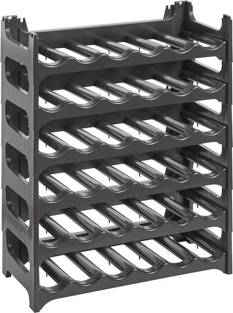 Porte-bouteilles modulaire 36 places - Étagère robuste et personnalisable