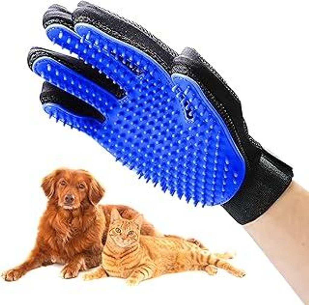 Katzenbürste & Hundebürste Fellbürste Bürste Kamm für Katzen & Hunde | Sorgen Sie für weniger Katzenhaare & Hundehaare | Eine angenehme Fellp...