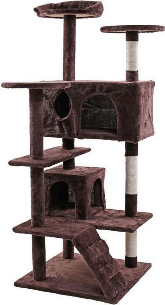 Kratzbaum Katzenbaum Katzenkratzbaum 130 cm XL Kletterbaum Produktbild 