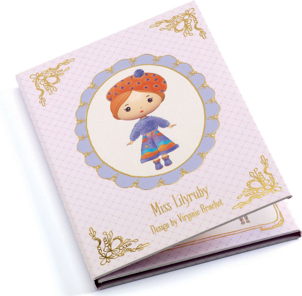 Djeco-Tinyly: Miss Lilyruby - Sticker