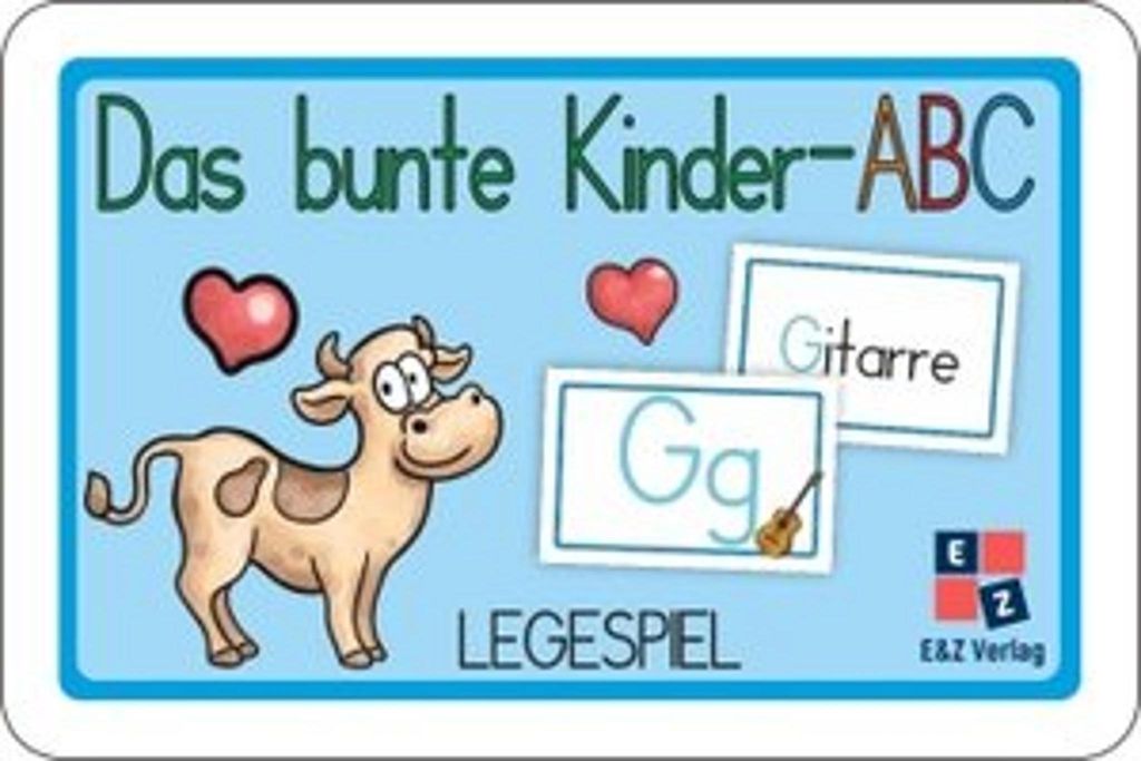 Momm, H: Das bunte Kinder-ABC Legespiel