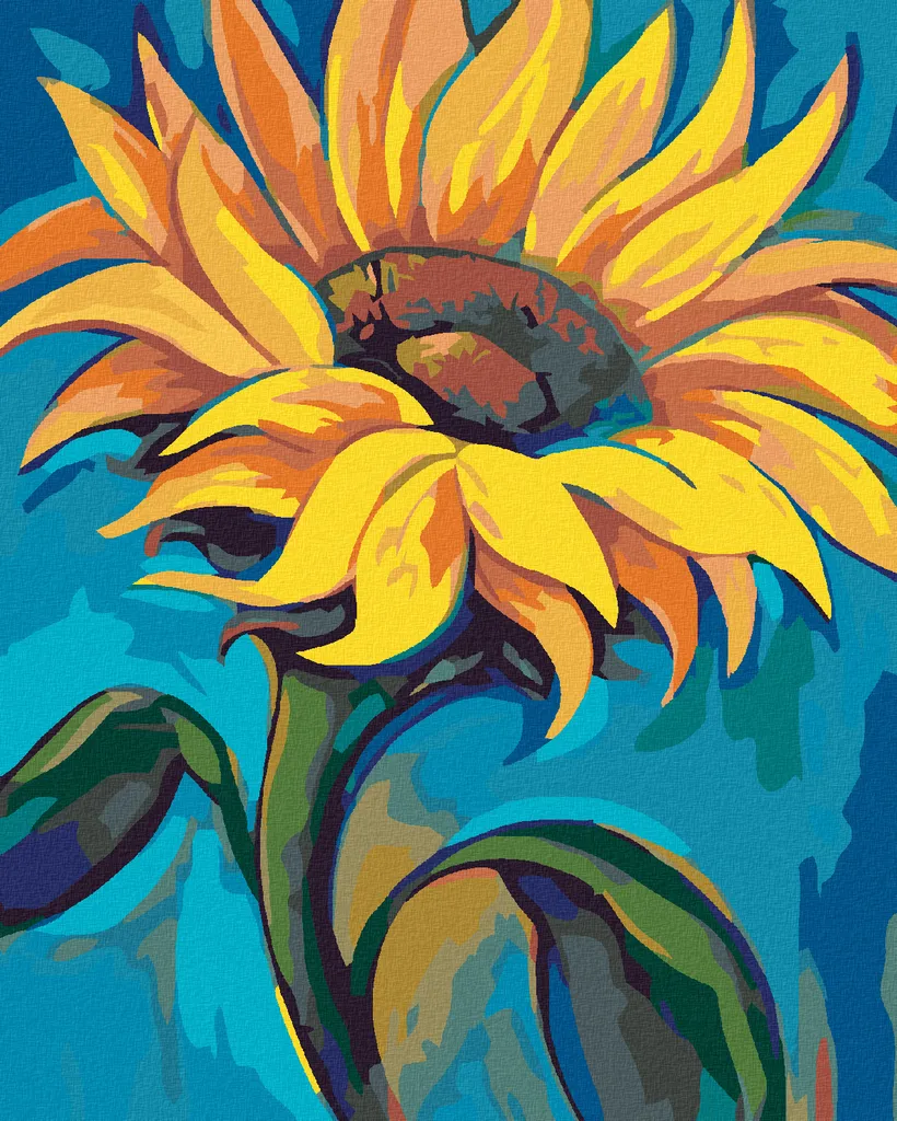 Zuty Diamond Painting Professionale Girasole 40x50 - 5D Full Drill