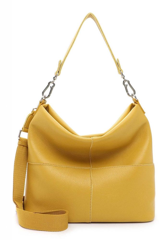 SURI FREY Schultertasche Umhängetasche Tilly Beutel Mustard senfgelb