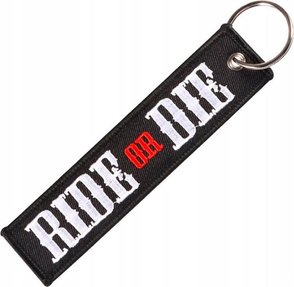 Anello portachiavi RIDE OR DIE nero - Portachiavi | Regalo Immagine del prodotto 