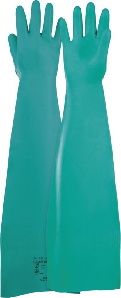 Handschuh Camatril 733, 600 mm,Gr.11,grün