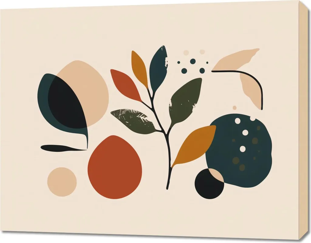 Tableau Jardin de la mélancolie 90 x 70 cm - Idéal Salon et Chambre