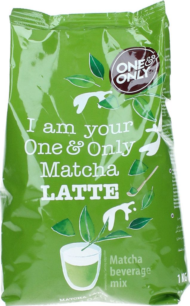 One&Only Matcha Latte 1kg Instantpulver Produktbild 