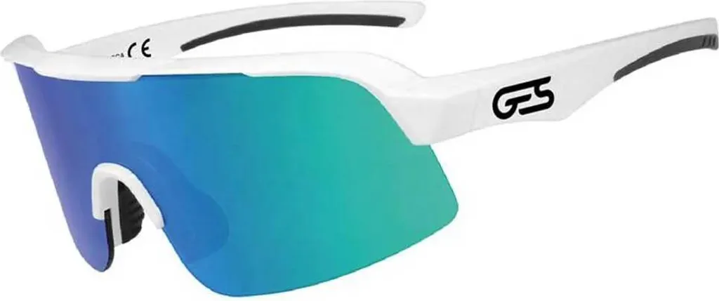 Ges Omega Occhiali Sportivi Bianco Smoke Mirror CAT3 Professionali