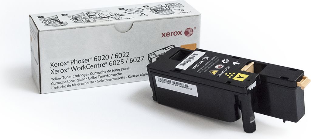 Xerox Tonermodul Gelb 106R02758 – Phaser 6020/6022, WorkCentre 6025/6027