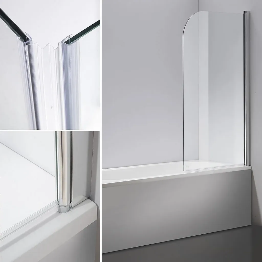 Sopravasca 140x80 Cristallo Extra-Chiaro | Design Cabina Pieghevole