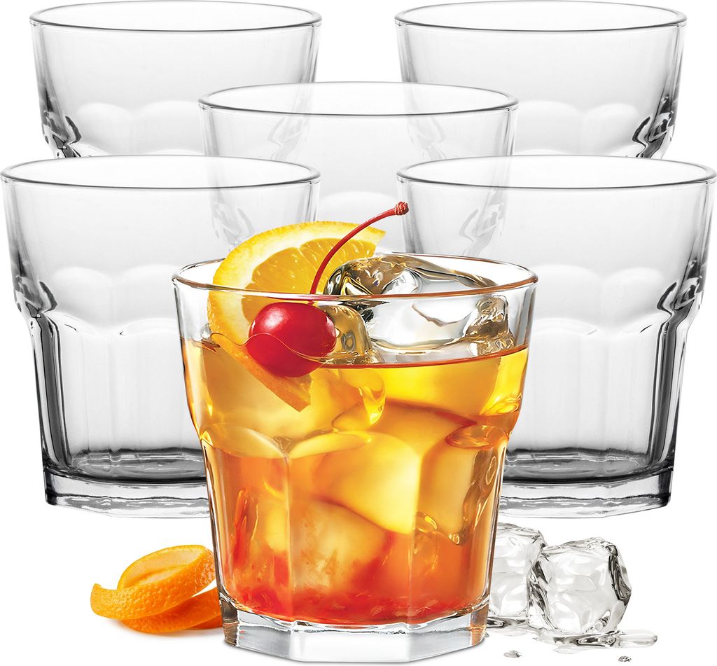 KONZEPT Trinkgläser Set 240ml 6 Stk. Wassergläser Set Produktbild 