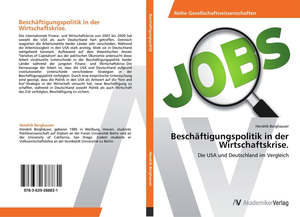 Beschäftigungspolitik in der Wirtschaftskrise.