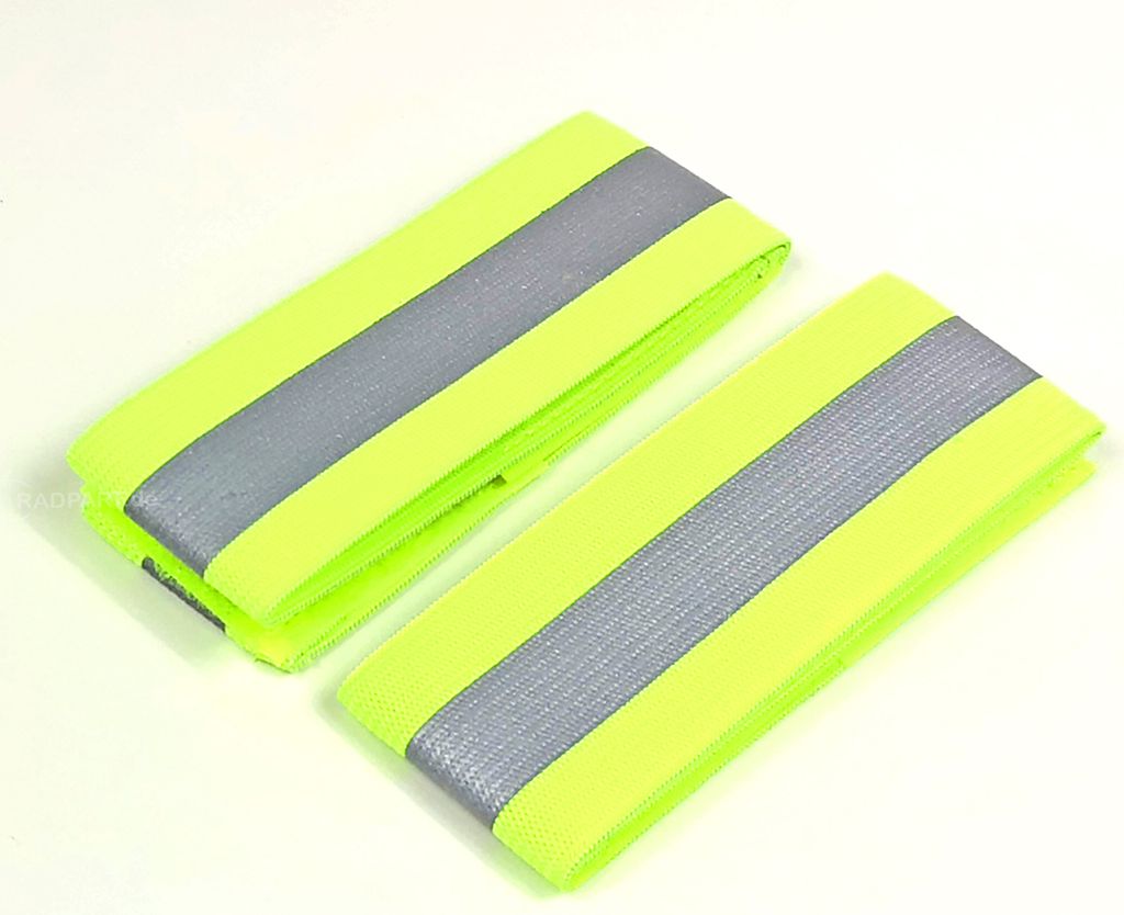 2x Salzmann Reflex Hosenband Armband Leuchtband Produktbild 