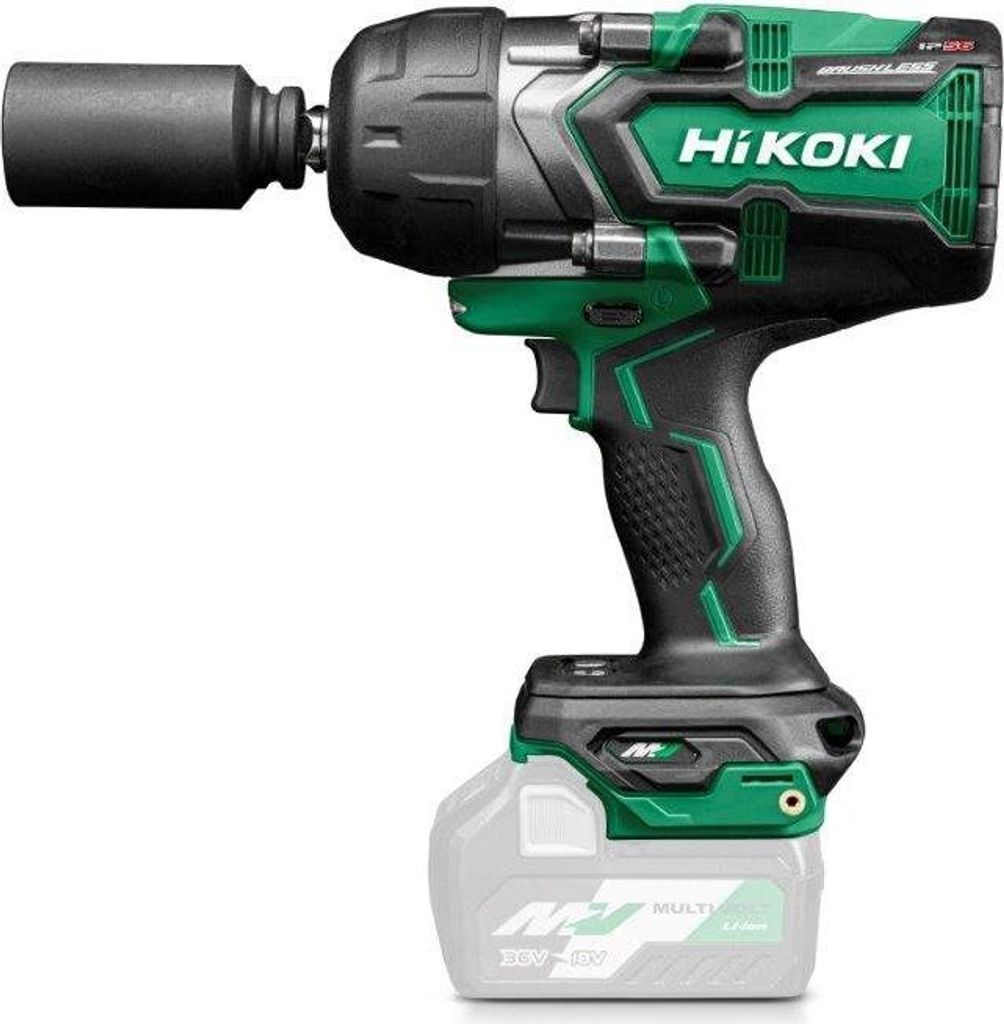 HIKOKI Clé à chocs 36V WR36DG W4Z 1/2" 1400Nm MV BL IP56 Image du produit 