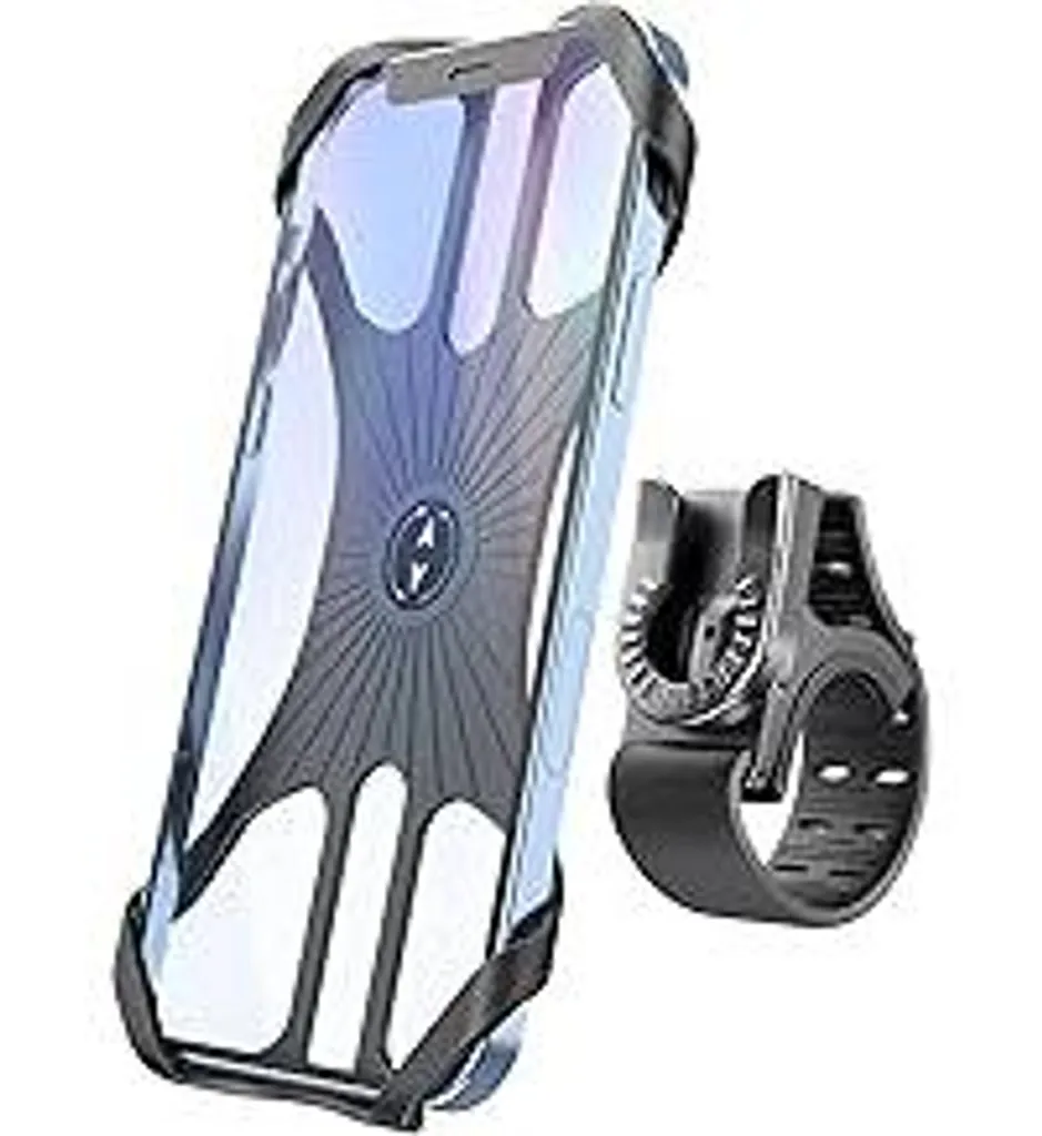 sincetop Supporto per telefono da bicicletta, a sgancio rapido, supporto per telefono da moto/bicicletta, robusto supporto in alluminio per MTB, mountain bike, bici da strada, scooter, per iPhone e