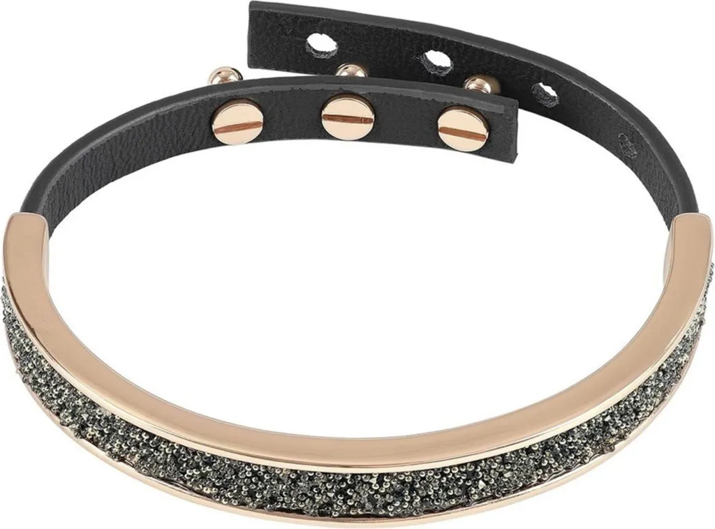 Bijoux Adore 5260437 Bijou Rhodié avec Cristal Scintillant Inoxydable