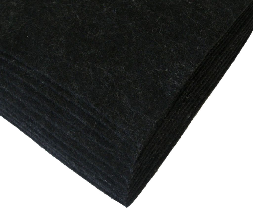 Bastelfilz Bögen 10er-Pack flex Filz A4, Stärke 1,5-2mm, Filzplatte, 50 Farben