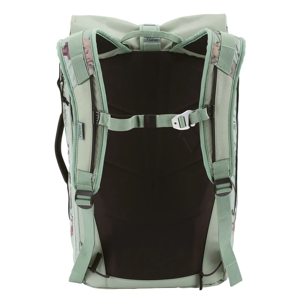 Nitro Scrambler Urban Backpack 28L Dead Flower Verde Tempo Libero - 4