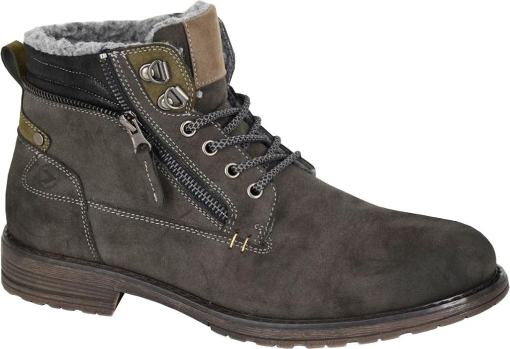 Route 21 - "Original" Stiefeletten für Herren DF4629 (43 EU) (Grau)