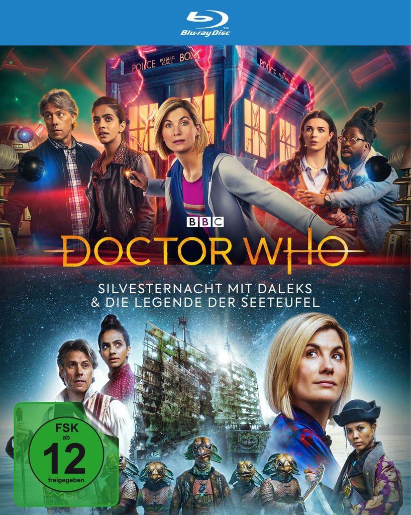 Doctor Who: Silvesternacht/Seeteufel - WVG Medien - (Blu-ray Video / Science Fiction)