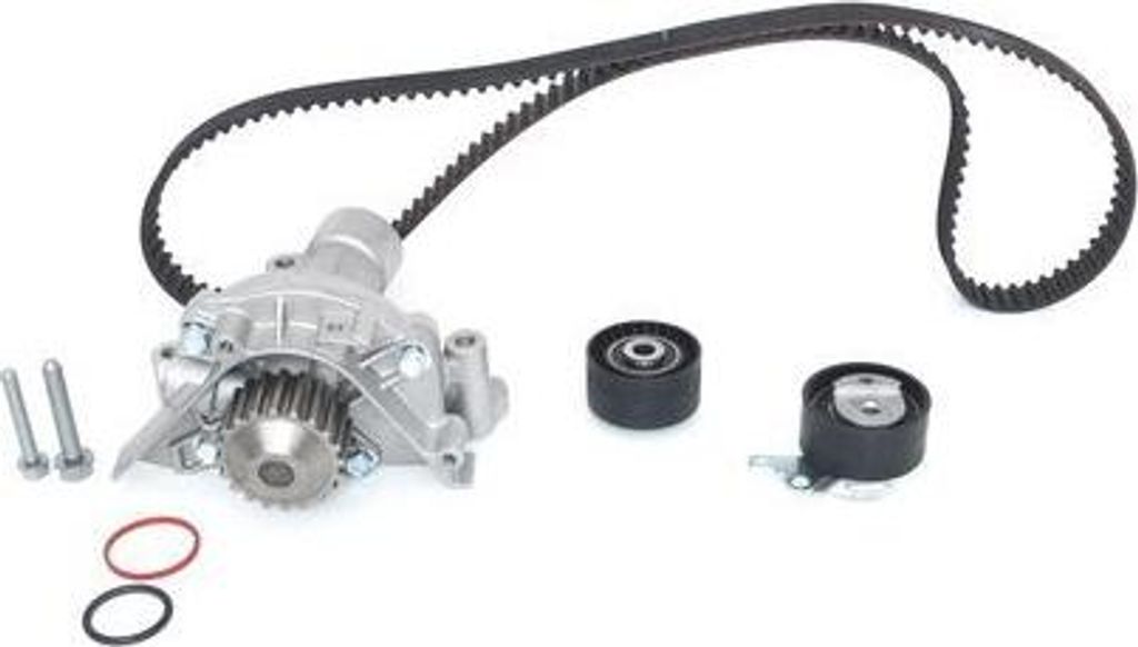 BOSCH 1 987 946 932 Wasserpumpe + Zahnriemensatz OE 1609525280 kompatibel mit Expert, 807, 806, 607, 407, 406, 307, 206, Zeta, Ulysse, Scudo, Xsara...