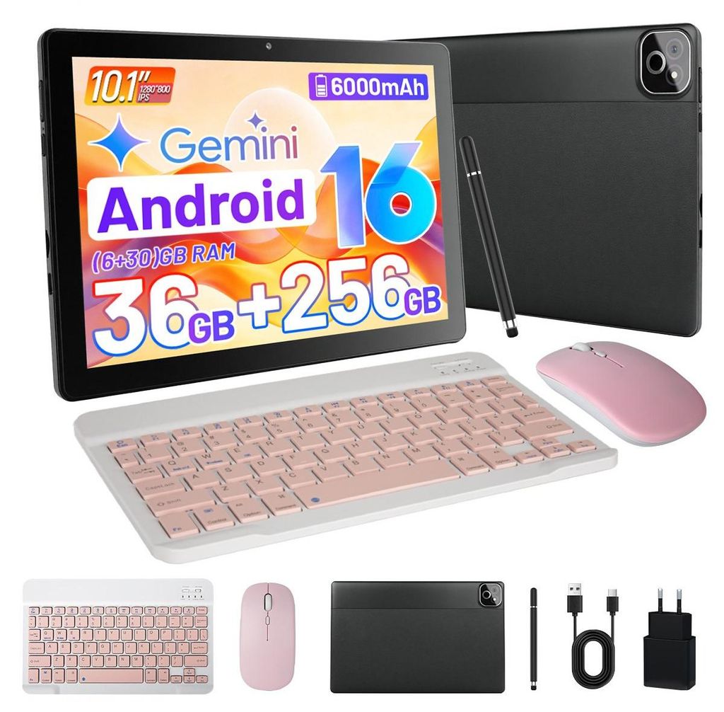 Tablet s Androidem 16, 10,1 palce, 36 (6 + 30) GB RAM, 256 Obrázek produktu 
