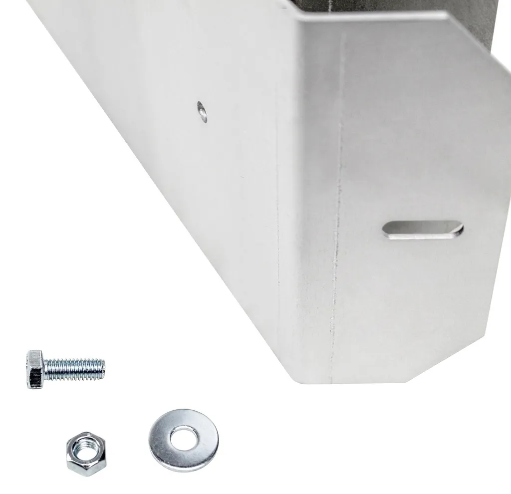 Support solaire toit plat horizontal robuste en aluminium pack de 2