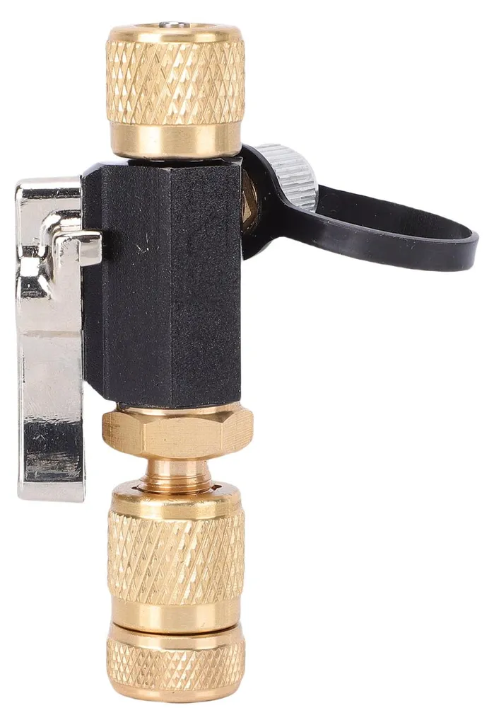 Démonte-obus de valve clim en laiton robuste pour réparation auto