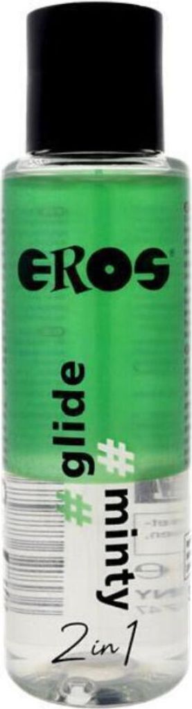 Eros - "2 In 1"Glide Minty Gleitmittel Auf Silikonbasis 100 Ml