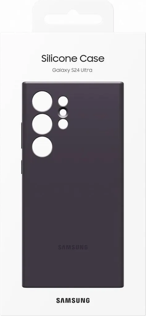 Originale Samsung S24 Ultra Custodia Dark Violet Silicone EF-PS928 - 10