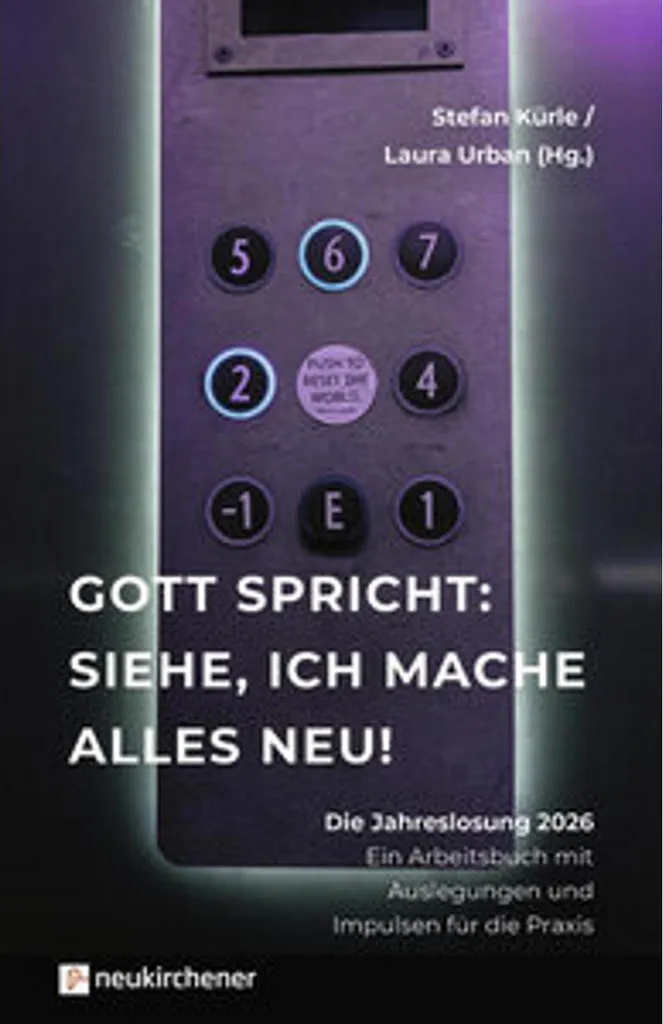 Tableau Gott spricht Siehe ich mache alles neu en toile bois 40x60cm