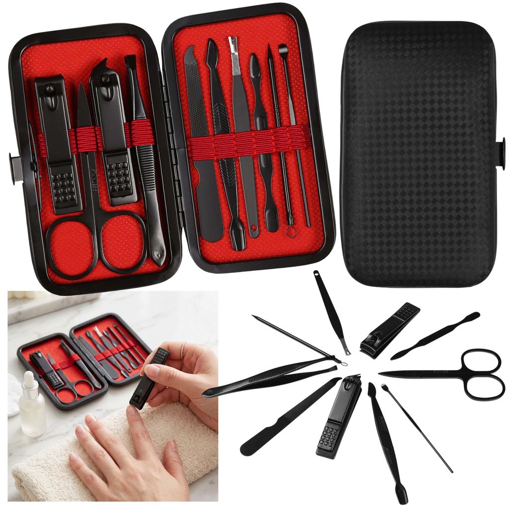 Maniküre- und Pediküre-Set im Etui, Kosmetikset aus Produktbild 