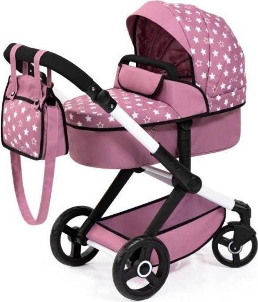 Bayer Design Wózek Dla Lalek Xeo - Różowy, Combi, Do 46 Cm Zdjęcie produktu 