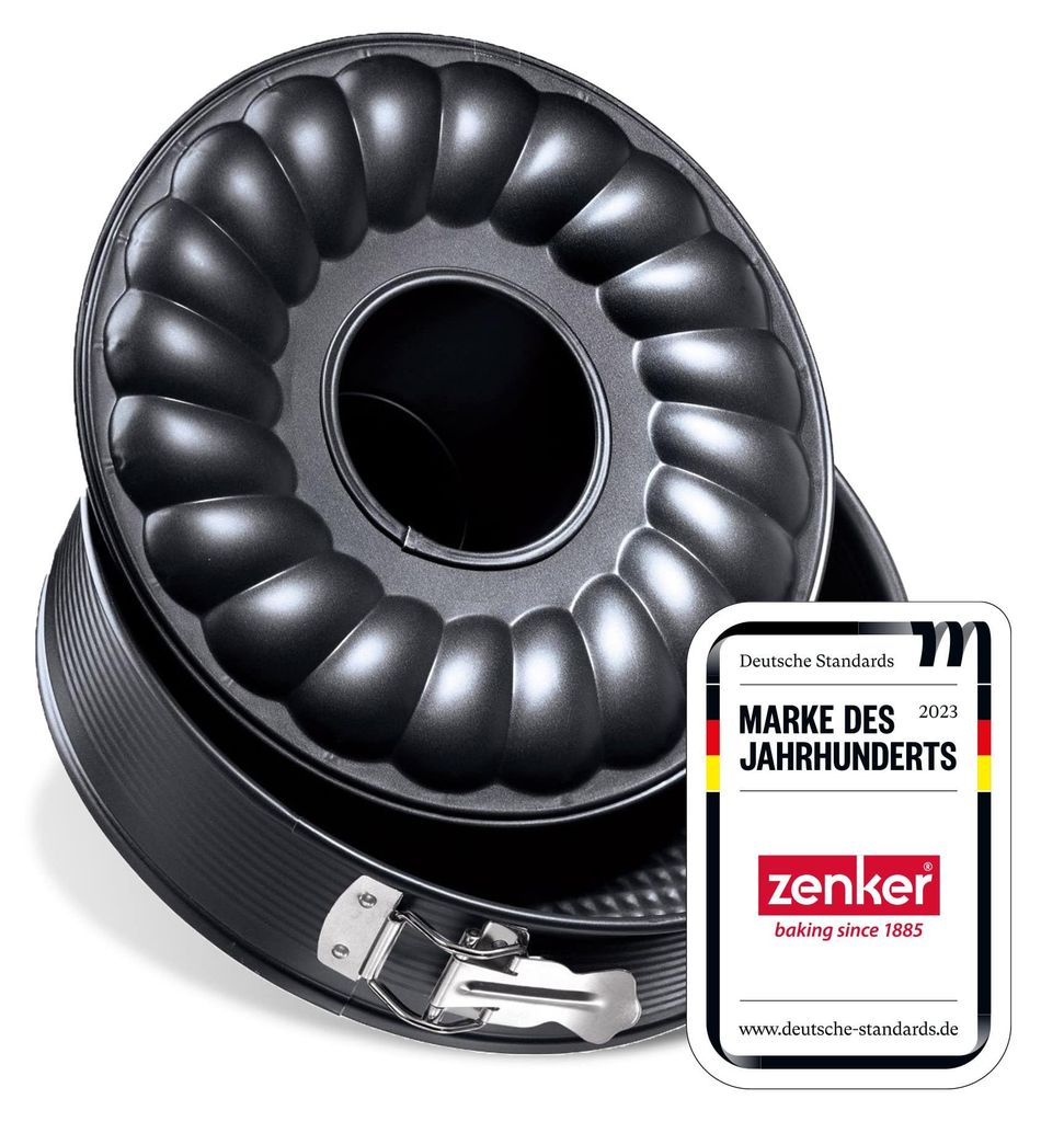Zenker Springform mit Flach- und Rohrboden Ø 26 cm PURE, Produktbild 