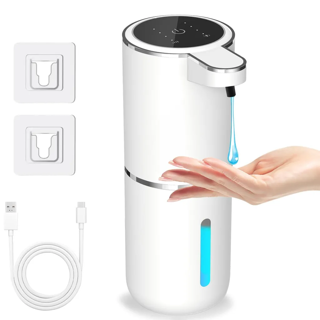 Distributeur de savon gel automatique pour cuisine et salle de bains