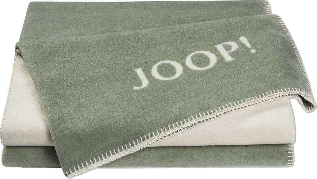 Joop! Wohndecke Salbei-Ecru 150 x 200 cm