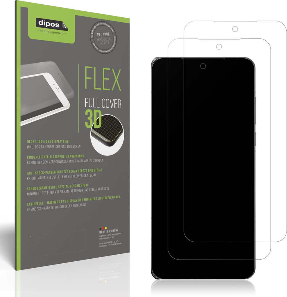 2x Full Cover Schutzfolie matt für OnePlus 13 Panzerfolie Produktbild 