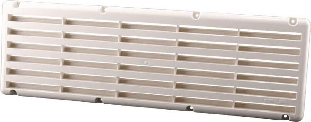 Kühlschrank-Lüftungsgitter Creme Entlüftung 370 x 120 mm