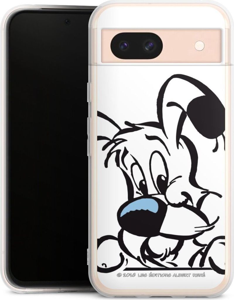 DeinDesign Handyhülle für Google Pixel 8a Silikon Hülle Case Smartphone Schutzhülle Comic Idefix Offizielles Lizenzprodukt