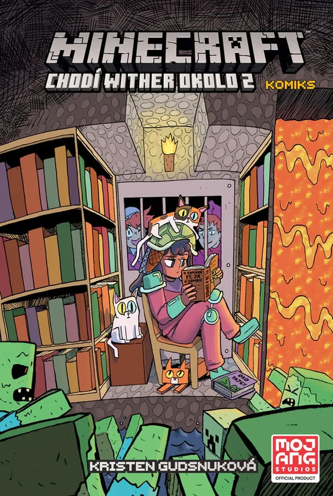 Bande Dessinée Minecraft Le Wither Rôde - Tome 2 pour Jeunes Lecteurs