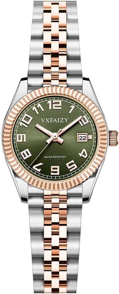 Watch Für Damen Klassiker Damen Einfach Lesbare Zeitkalender Armbanduhren für wasserdichte mit Präzise Zeitmessung Alltagstaugliche Wasserdichti...