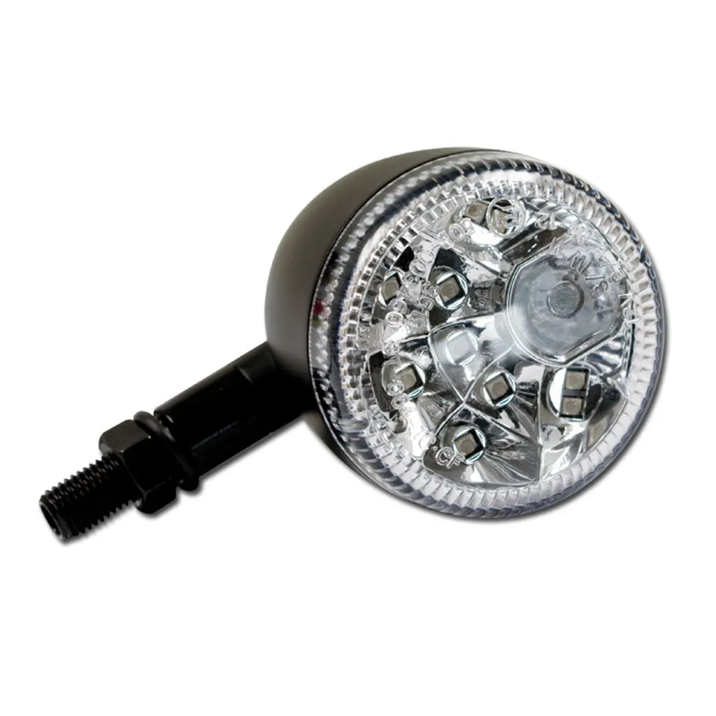 Clignotant LED Prisma noir avec éclairage combiné et finition premium - 2