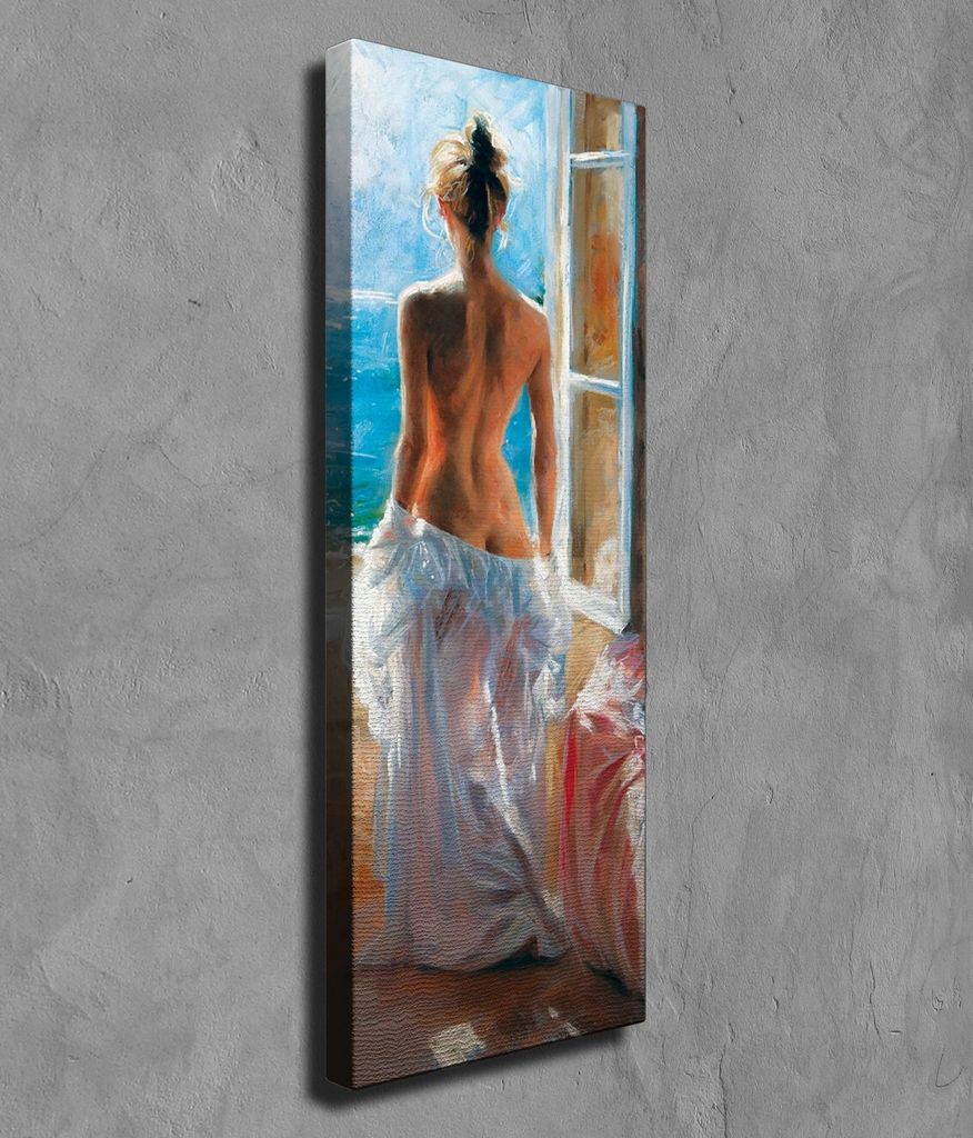 Wallity, PC202- VGA1290, Bunt, Leinwandbilder, 30 x 80 cm, 100% Leinwand
