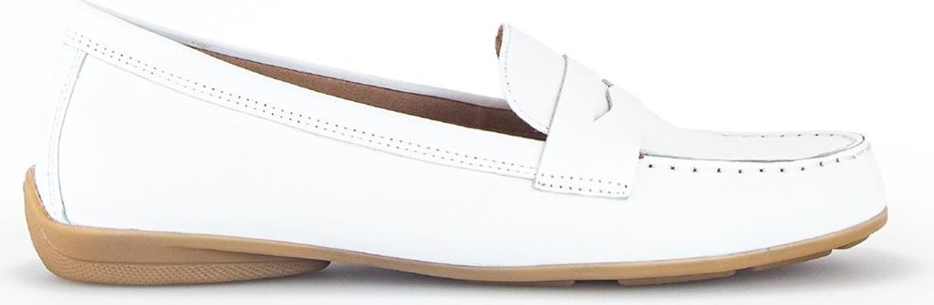Gabor 4.200.21_6, Slipper & Mokassin in Weiß für Damen, Größe 42